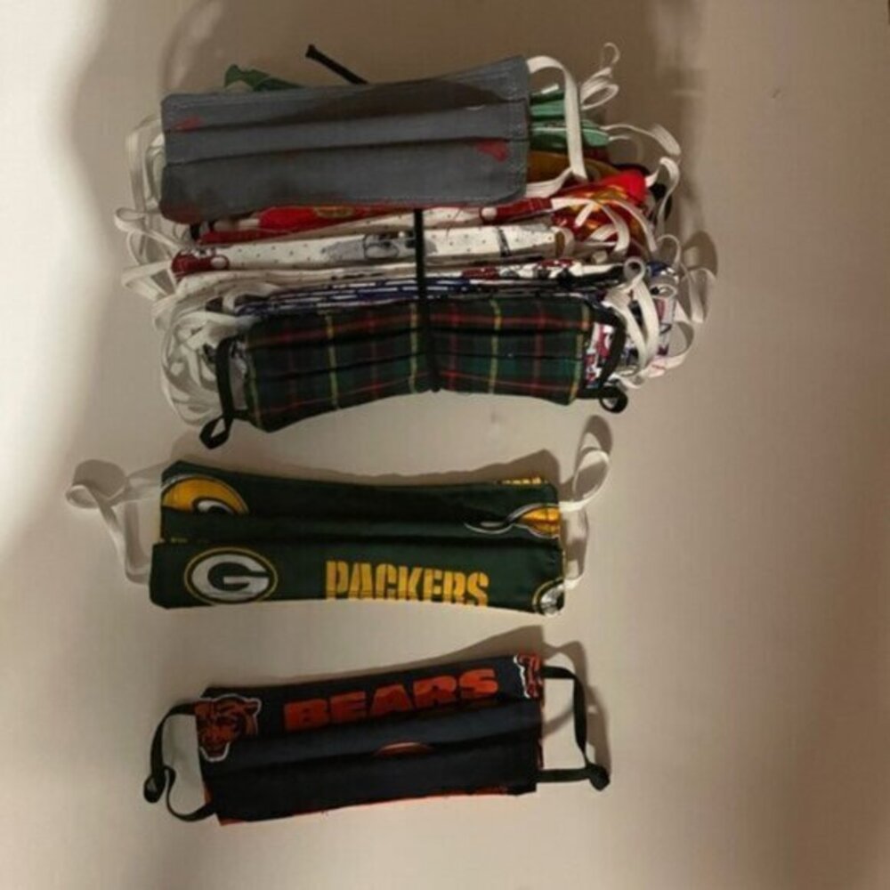 250 Adult 40 Child Face Masks Sports